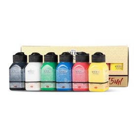 Artdeco 75 ml 6’lı Set Canlı Renkler Akrilik Boya