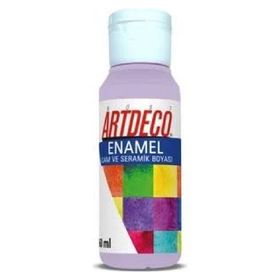 Artdeco 860 Lila Enamel Cam ve Seramik Boyası