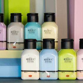 Artdeco 8x75 ml Pastel Smoky Renkler Akrilik Boya