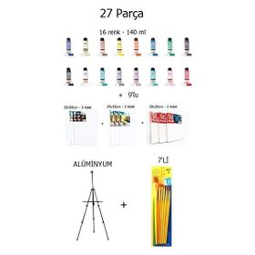 Artdeco Akrilik Boya Başlangıç Seti - 27 Parça HKNART105