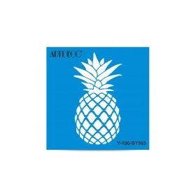 Artdeco Ananas 163 30x30 cm Stencil