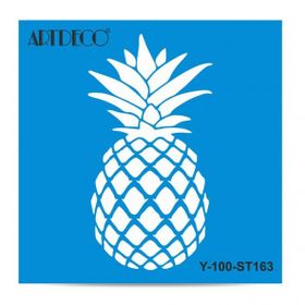 Artdeco Ananas 163 30x30 cm Stencil