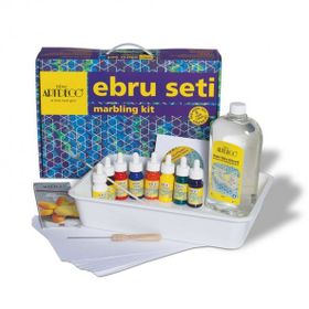 Artdeco Çantalı 8'Li Ebru Boyama Seti