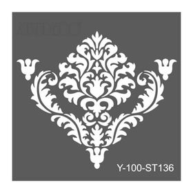 Artdeco Damask-2 136 30x30 cm Stencil