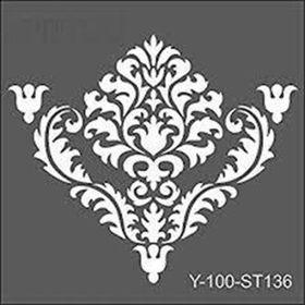 Artdeco Damask-2 136 30x30 cm Stencil