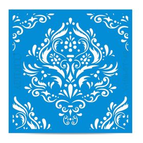 Artdeco Damask Bordür 149 30x30 cm Stencil