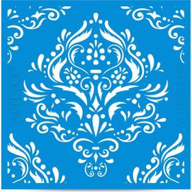 Artdeco Damask Bordür 149 30x30 cm Stencil