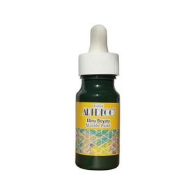 Artdeco Damlalıklı 30ml Sap Yeşili Ebru Boyası