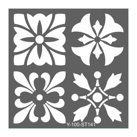 Artdeco Dörtlü Talavera-2 141 30x30 cm Stencil
