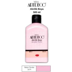 Artdeco EN71-3 500 ml Bebek Pembe Akrilik Boya