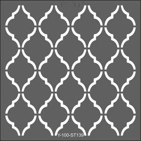 Artdeco Fas Bordür 139 30x30 cm Stencil