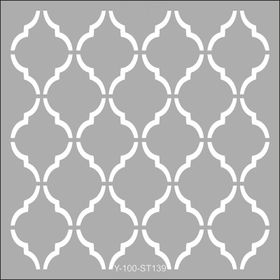 Artdeco Fas Bordür 139 30x30 cm Stencil