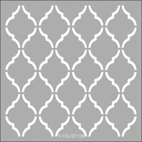 Artdeco Fas Bordür 139 30x30 cm Stencil