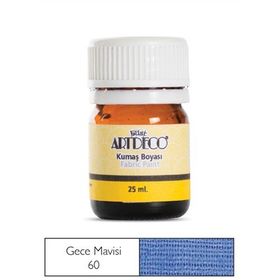 Artdeco Gece Mavisi 60 25 ml Kumaş Boyası