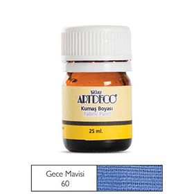 Artdeco Gece Mavisi 60 25 ml Kumaş Boyası