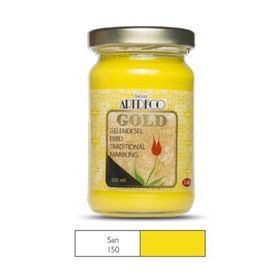 Artdeco Gold 105ml 150 Sarı Geleneksel Ebru Boyası