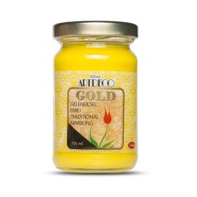 Artdeco Gold 105ml 150 Sarı Geleneksel Ebru Boyası