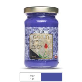 Artdeco Gold 105ml 436 Mor Geleneksel Ebru Boyası