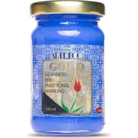 Artdeco Gold 105ml 450 Mavi Geleneksel Ebru Boyası