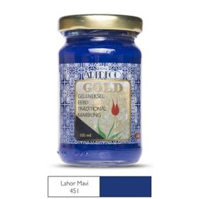 Artdeco Gold 105ml 451 Lahor Mavi Geleneksel Ebru Boyası