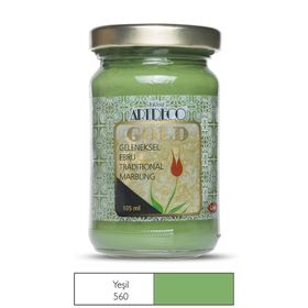 Artdeco Gold 105ml 560 Yeşil Geleneksel Ebru Boyası