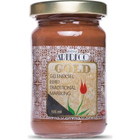 Artdeco Gold 105ml 655 Koyu Kahve Kahverengi Geleneksel Ebru Boyası