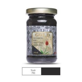 Artdeco Gold 105ml 790 Siyah Geleneksel Ebru Boyası