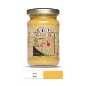 Artdeco Gold 105ml 990 Altın Geleneksel Ebru Boyası