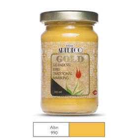 Artdeco Gold 105ml 990 Altın Geleneksel Ebru Boyası
