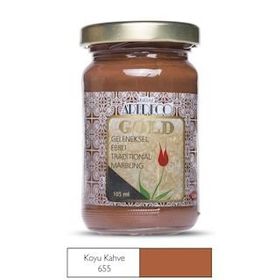 Artdeco Gold 105ml Koyu Kahve Geleneksel Ebru Boyası