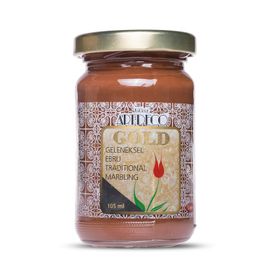 Artdeco Gold 105ml Koyu Kahve Geleneksel Ebru Boyası