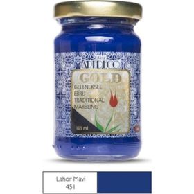 Artdeco Gold 105ml Lahor Mavi Geleneksel Ebru Boyası