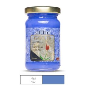Artdeco Gold 105ml Mavi Geleneksel Ebru Boyası