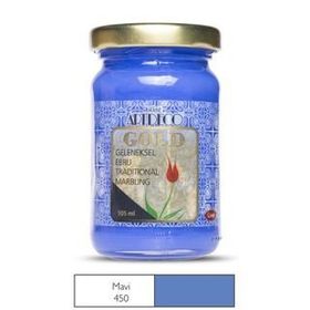 Artdeco Gold 105ml Mavi Geleneksel Ebru Boyası