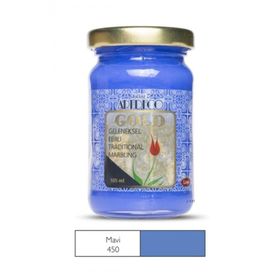 Artdeco Gold 105ml Mavi Geleneksel Ebru Boyası