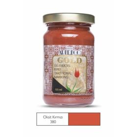 Artdeco Gold 105ml Oksit Kırmızı Geleneksel Ebru Boyası