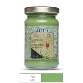 Artdeco Gold 105ml Yeşil Geleneksel Ebru Boyası