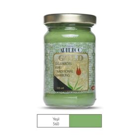 Artdeco Gold 105ml Yeşil Geleneksel Ebru Boyası