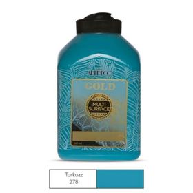 Artdeco Gold 278 Turkuaz Multi Surface 500 ml Akrilik Boya