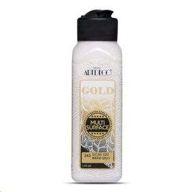 Artdeco Gold Multi Surface 140ml Sıcak Gri 343 Akrilik Boya