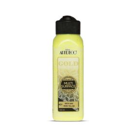 Artdeco Gold Multi Surface Saten 140 ml 506 Aztek Altın Akrilik Boya