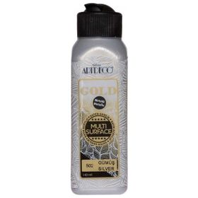 Artdeco Gold Multi Surface Saten 140 ml Gümüş Akrilik Boya