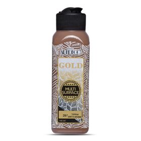 Artdeco Gold Multi Surface Satin 140ml 298 Toprak Akrilik Boya