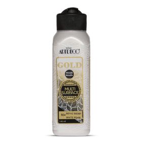 Artdeco Gold Multi Surface Satin 140ml 504 Beyaz Sedef Akrilik Boya