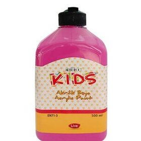 Artdeco Kids 500 ml Pembe Akrilik Boya