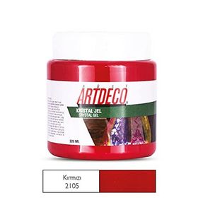Artdeco Kırmızı 220 ml Kristal Jel
