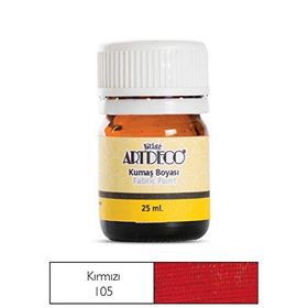 Artdeco Koyu Kırmızı 25 ml Kumaş Boyası