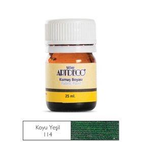 Artdeco Koyu Yeşil 114 25 ml Kumaş Boyası