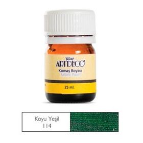 Artdeco Koyu Yeşil 114 25 ml Kumaş Boyası