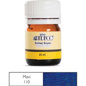 Artdeco Mavi 110 25 ml Kumaş Boyası